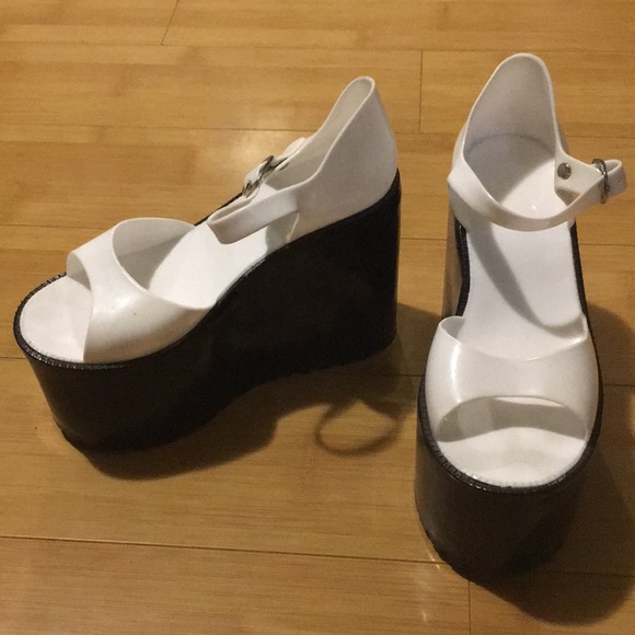 Kawaii, Decora, Tokyo Fashion Jelly Platform Shoes - Picture 3 of 3